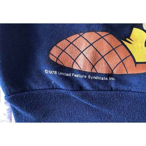 Vintage 1978 Garfield Odie Rasta Stoner Weed Sweatshirt Jim Davis - Picture 3 of 9